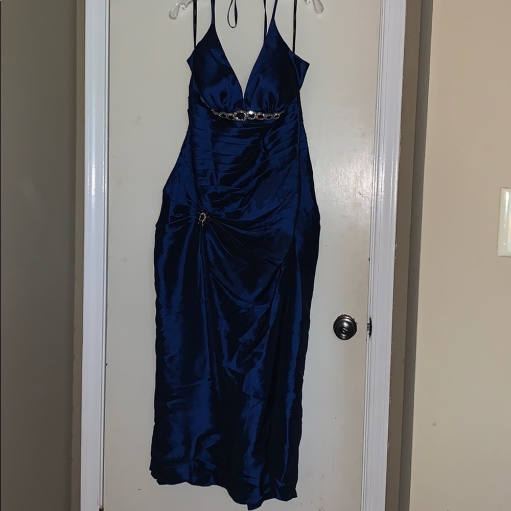 Formal dress navy blue